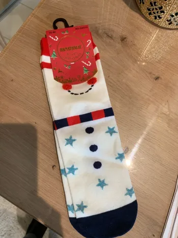 Paire de chaussettes noël 35/40 femme