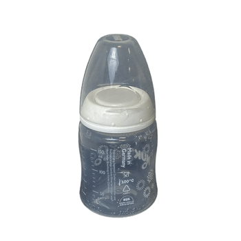 Biberon Nuk blanc col large 150 ml