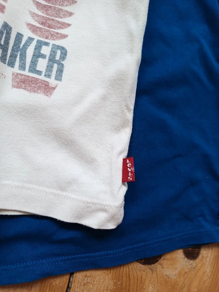 2 tee shirts mc levis obaibi 3 ans - photo numéro 6