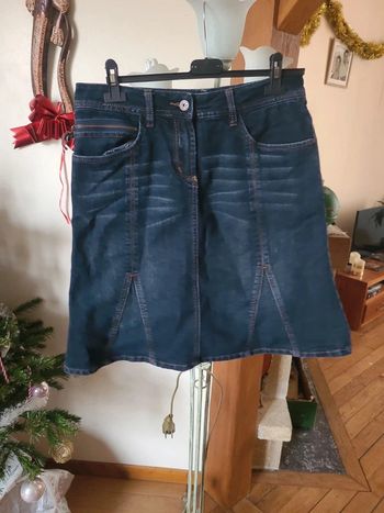 jupe en jean taille 42