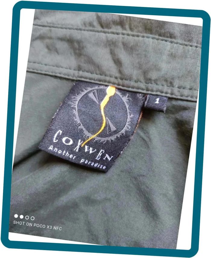 Chemise vert kaki Taille 1 36 S Coxwen - photo numéro 7