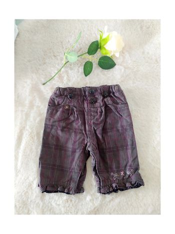 Pantalon à carreaux bébé fille 3 mois Sergent Major