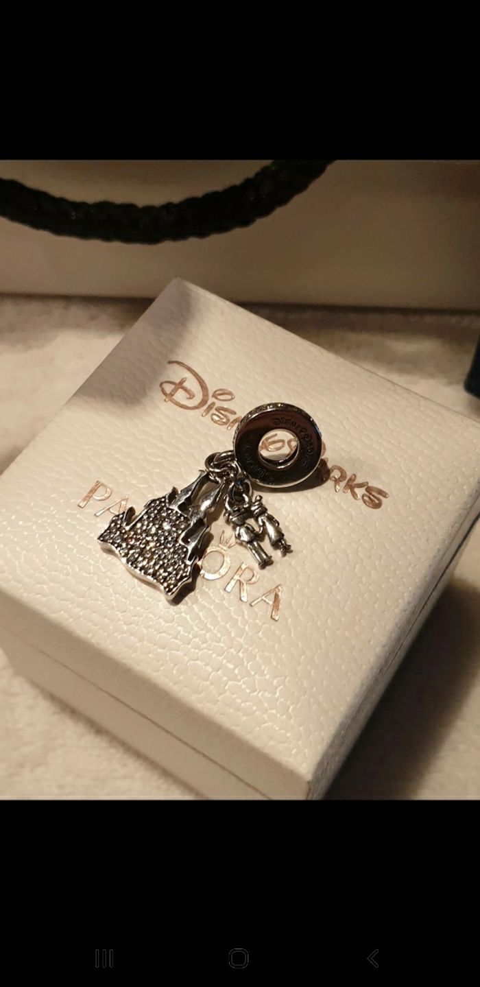 Charm Pandora >< Disney double pendant "Couple Eternel" - Edition Limitée - photo numéro 6