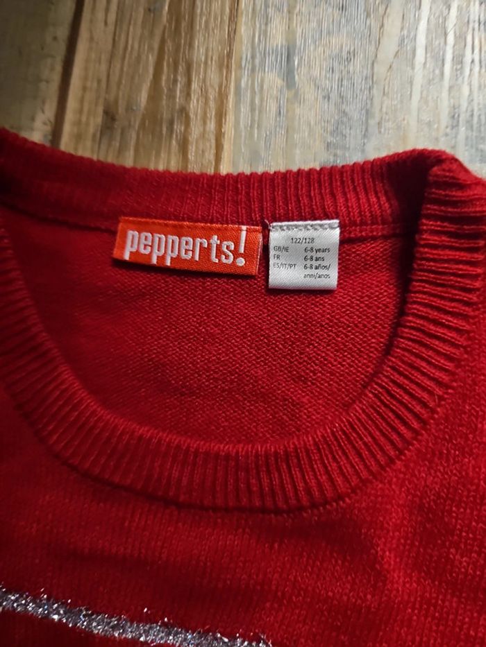 Pull de Noël fille taille 6 ans pepperts - photo numéro 3