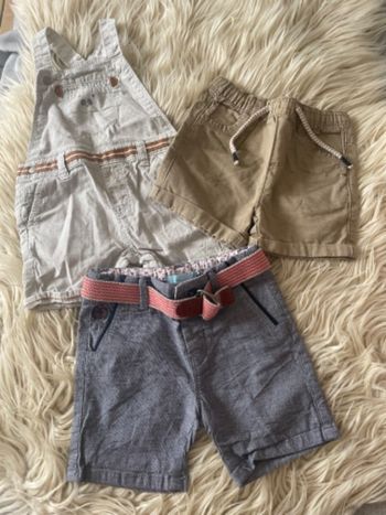 Lot short bébé garçon