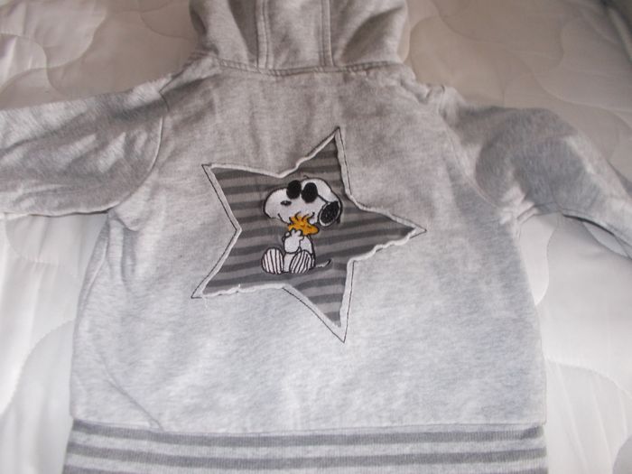 petit gilet blouson gris H&M 6 mois - photo numéro 2