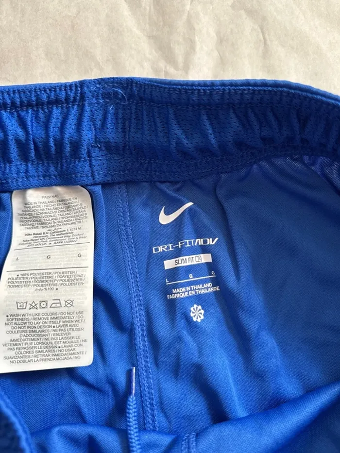 Short de foot Nike équipe de France taille L Adulte Slim authentique neuf - photo numéro 7