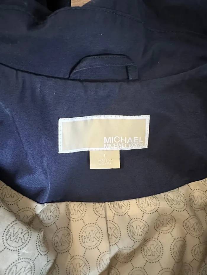 Parka Michael Kors bleu taille 36 - photo numéro 5