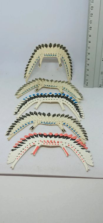 Coiffes de chef indien playmobil