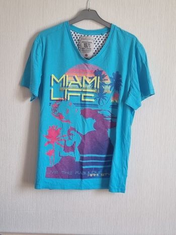 T-shirt col en V