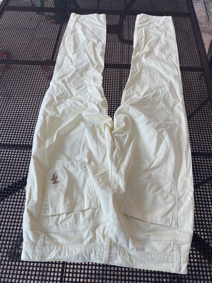 Pantalon jaune clair Trussardi w29 ou 38 40 - photo numéro 5