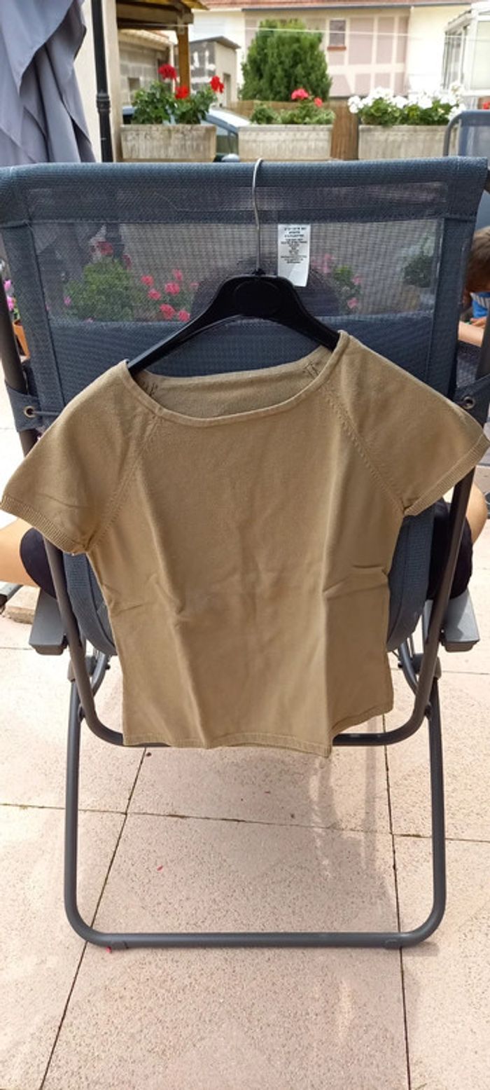 T-shirt chaud beige 40 vintage