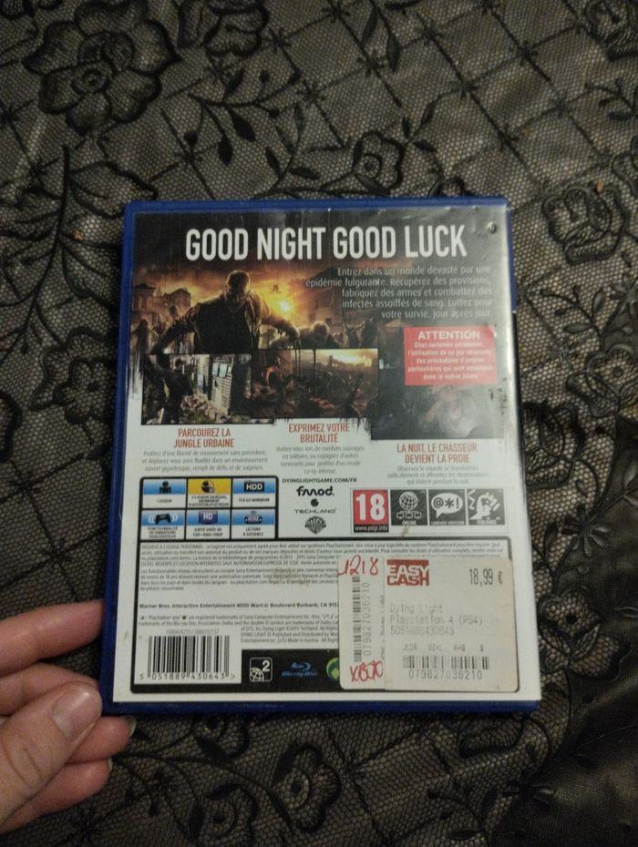 Jeux vidéo Ps4- dying light - horreur - photo numéro 2