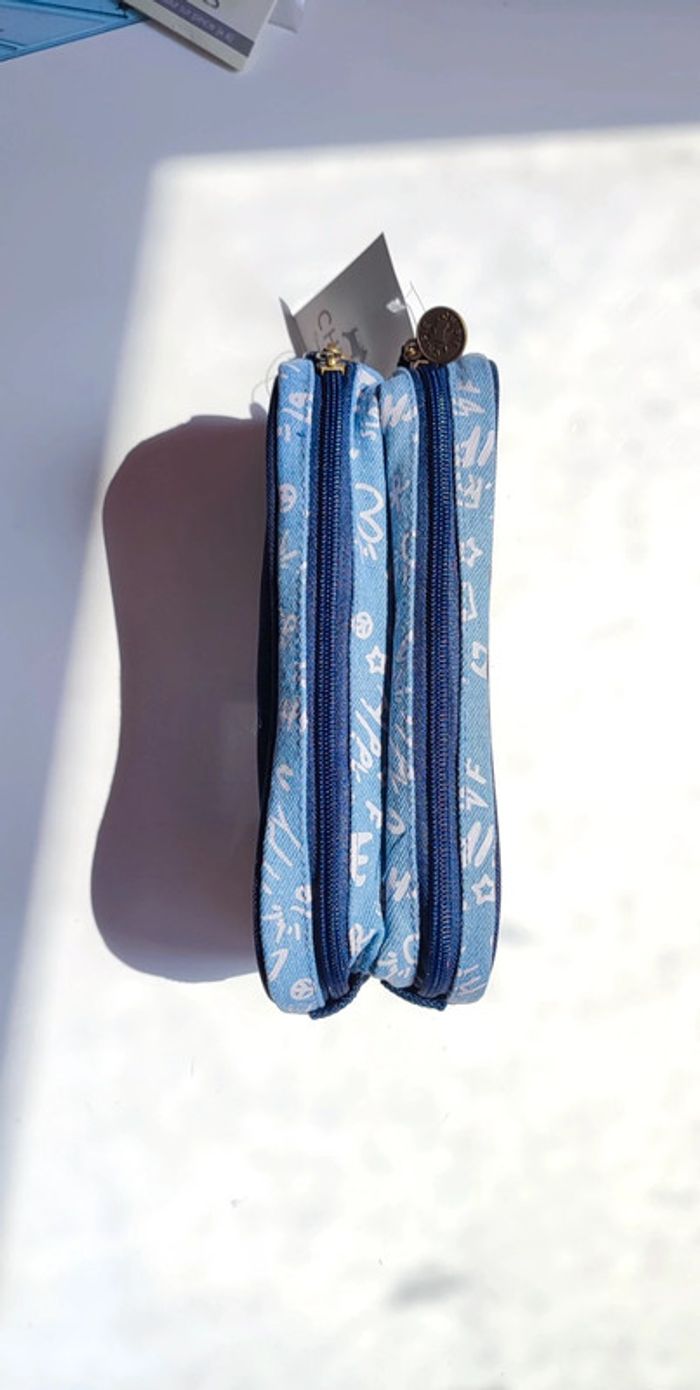 Grosse trousse "Chipie"à 2 compartiments - photo numéro 2