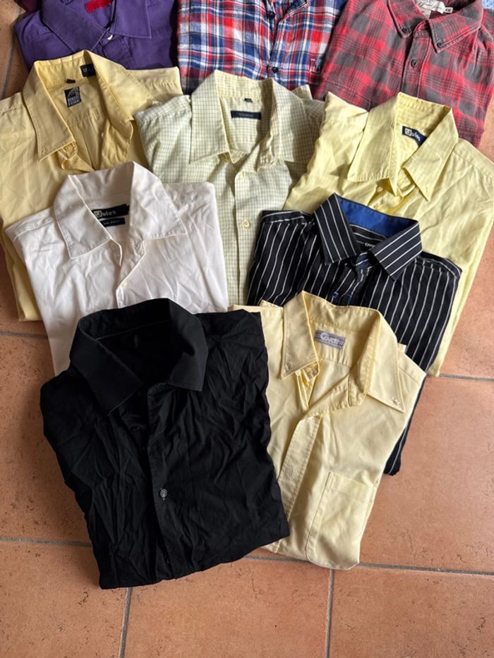 Lot revendeur de 20 chemises homme - photo numéro 7