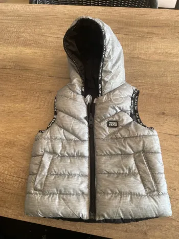 Veste sans manche réversible