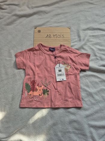 T-shirt 18 mois sergent major neuf