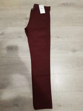 Pantalon bordeaux Zara man - neuf