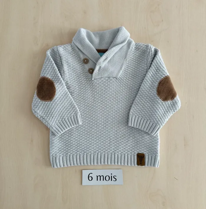 Gilet garçon obaibi 6 mois 68 cm