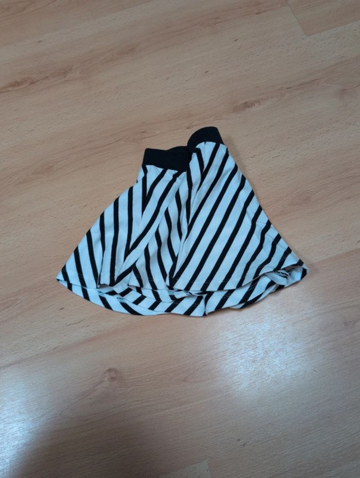 Jupe patineuse marinière Fille 4 ans Petit Bateau - photo numéro 2