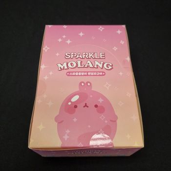 Boîte de 6 Mystery Box Figurines Molang Sparkle – Neuf, importé de Séoul