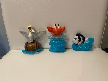 Figurine rare eureka polochon Sebastien la petite sirène Disney