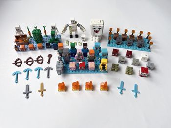 Lot LEGO Minecraft