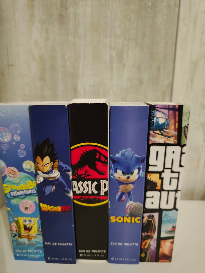 Lot de 5 parfums enfants