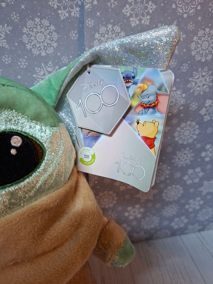 Peluche star wars grogu bebe yoda 24 cm environ - photo numéro 2