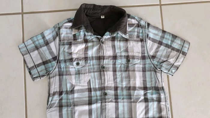 Chemise manches courtes garçon 6 ans v9 - photo numéro 3