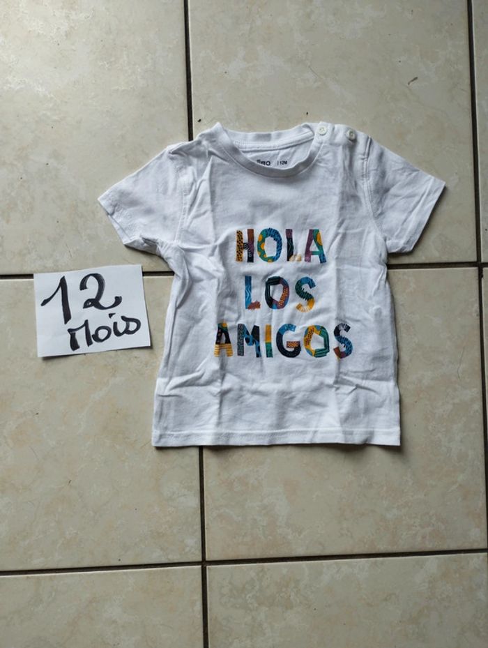 Tee shirt 12 mois