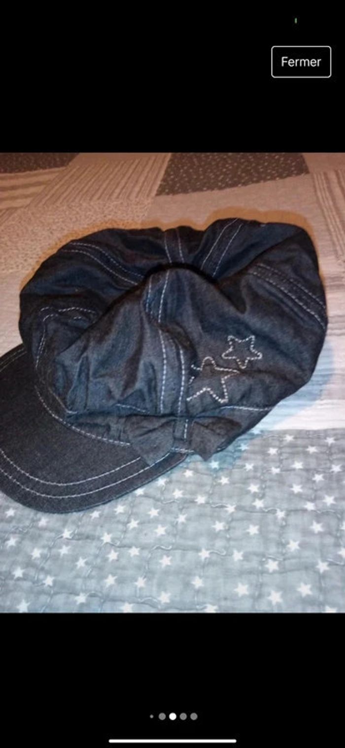 Casquette fille taille 53 cm en excellent état, peu porté. - photo numéro 4