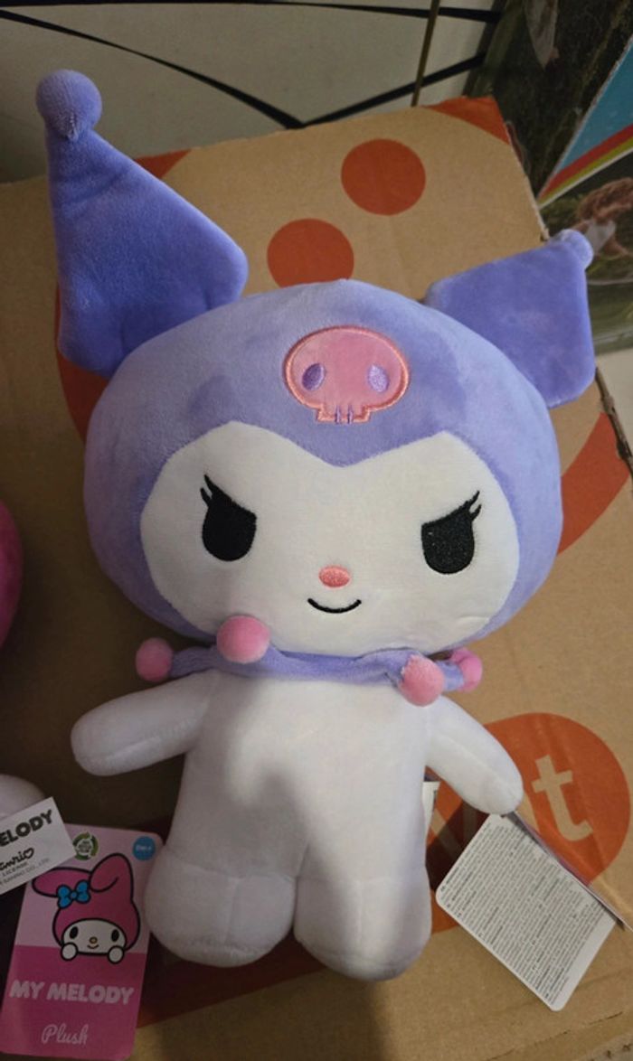 Lot de 2 grandes peluches neuves hello kitty - photo numéro 6