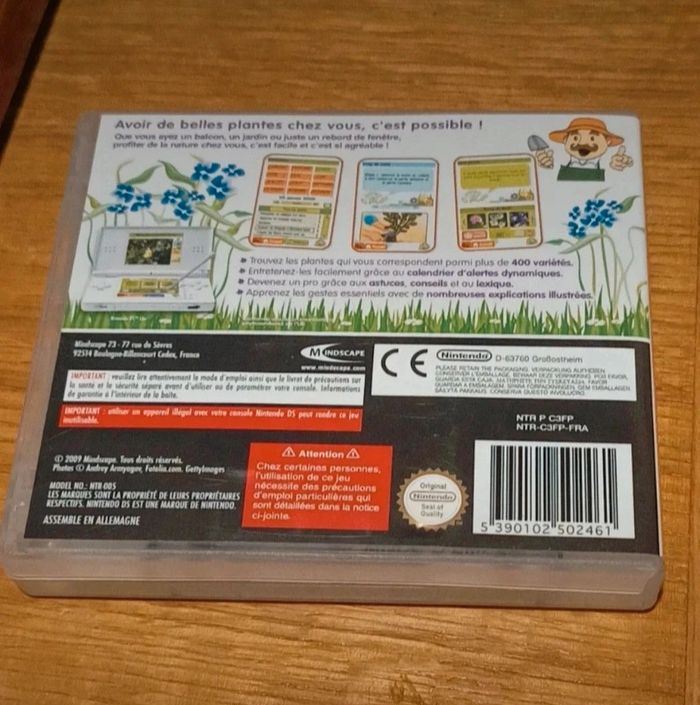 Jeu Nintendo Ds leçon de jardinage - photo numéro 3
