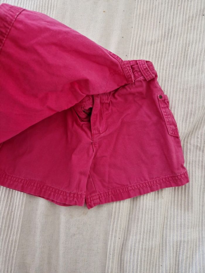 Short jupe chasuble rose - photo numéro 3