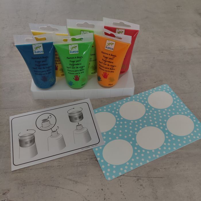Peinture à doigts pour les petits - Djeco - photo numéro 5