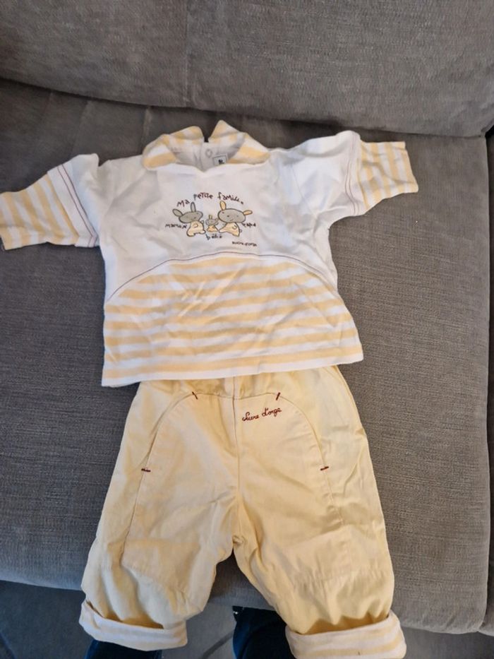 ensemble taille 6mois
