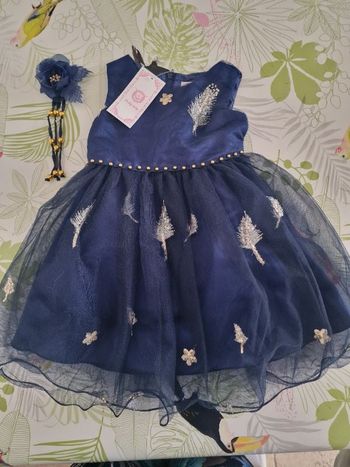Robe de cérémonie pretty baby taille 30 mois