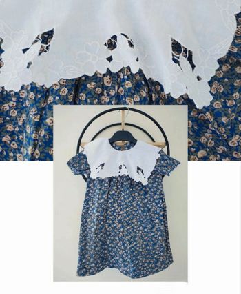 5 ans robe été style vintage