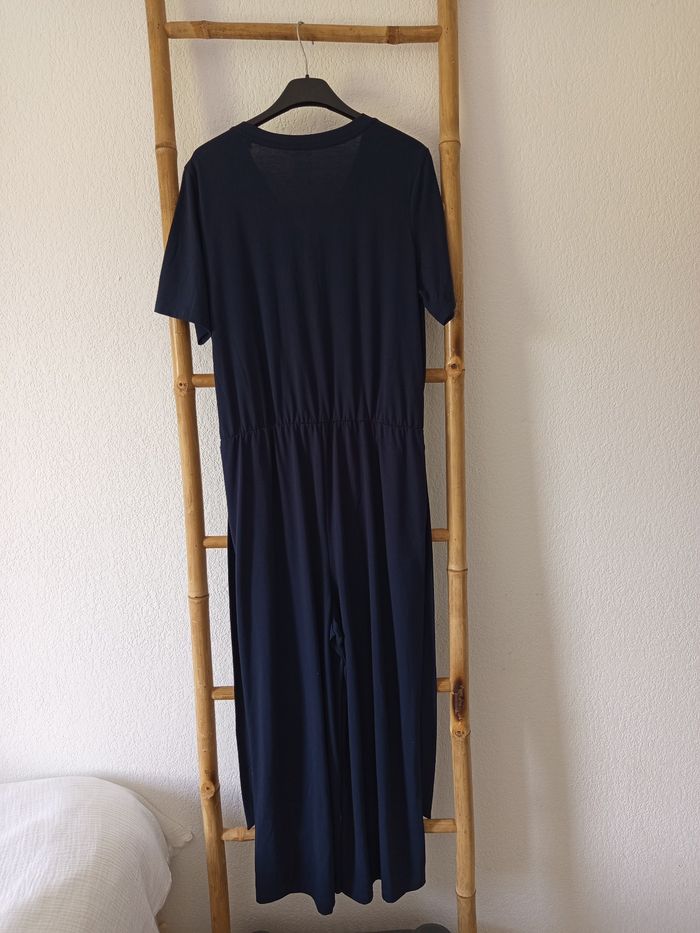 Combinaison fluide jambes larges bleu marine taille M neuve - photo numéro 7