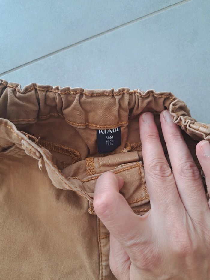 Lot de 2 pantalons 36 mois Kiabi - photo numéro 5
