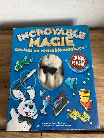 Coffret Incroyable Magie - deviens un véritable magicien