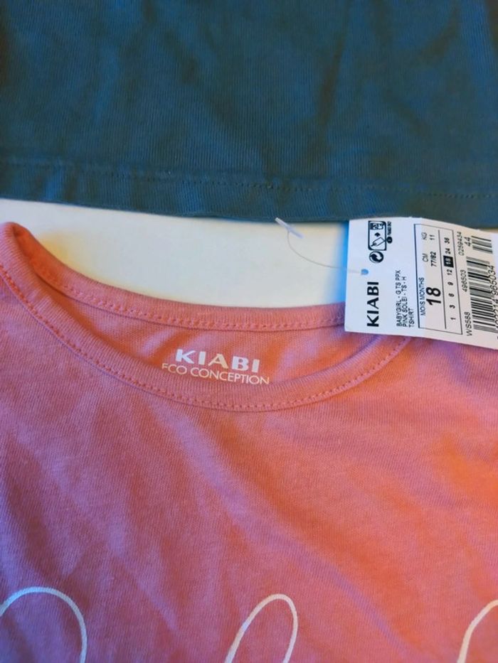 Lot de 4 t-shirts manches longues 18 mois bébé - photo numéro 6