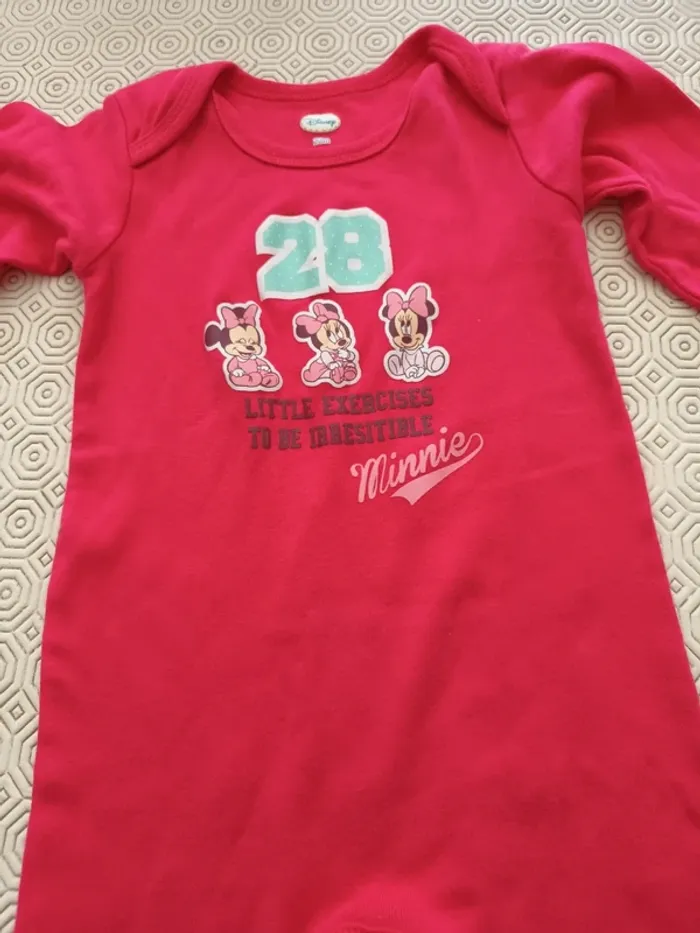 Pyjama Disney 23 mois rose fushia - photo numéro 2