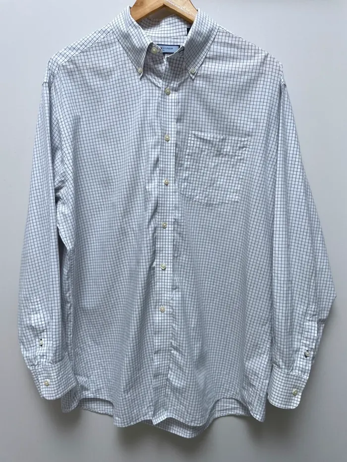 Tommy Hilfiger Ithaca Long Sleeves Checkered Shirt Mens L