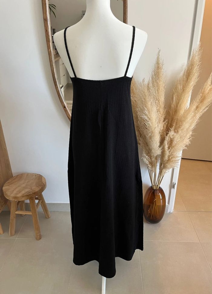 Robe longue d’été noire Camaïeu - photo numéro 6