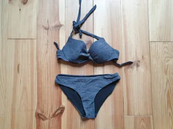 Bikini gris H&M taille 36
