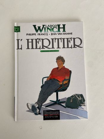 BD Largo Winch Tome 1 - L'Héritier