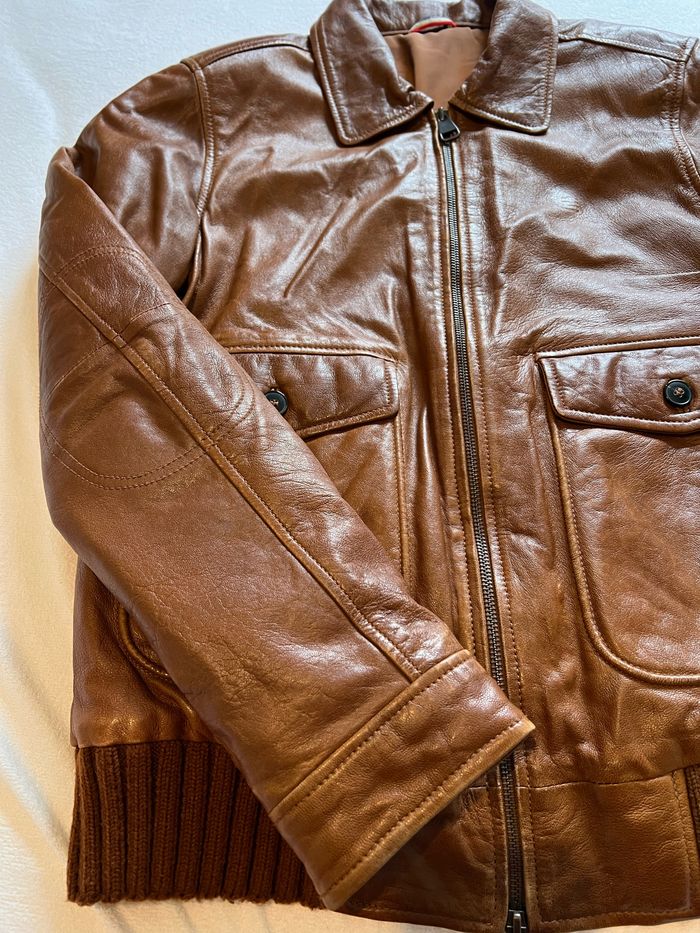 Veste cuir agneau Serge blanco - photo numéro 5