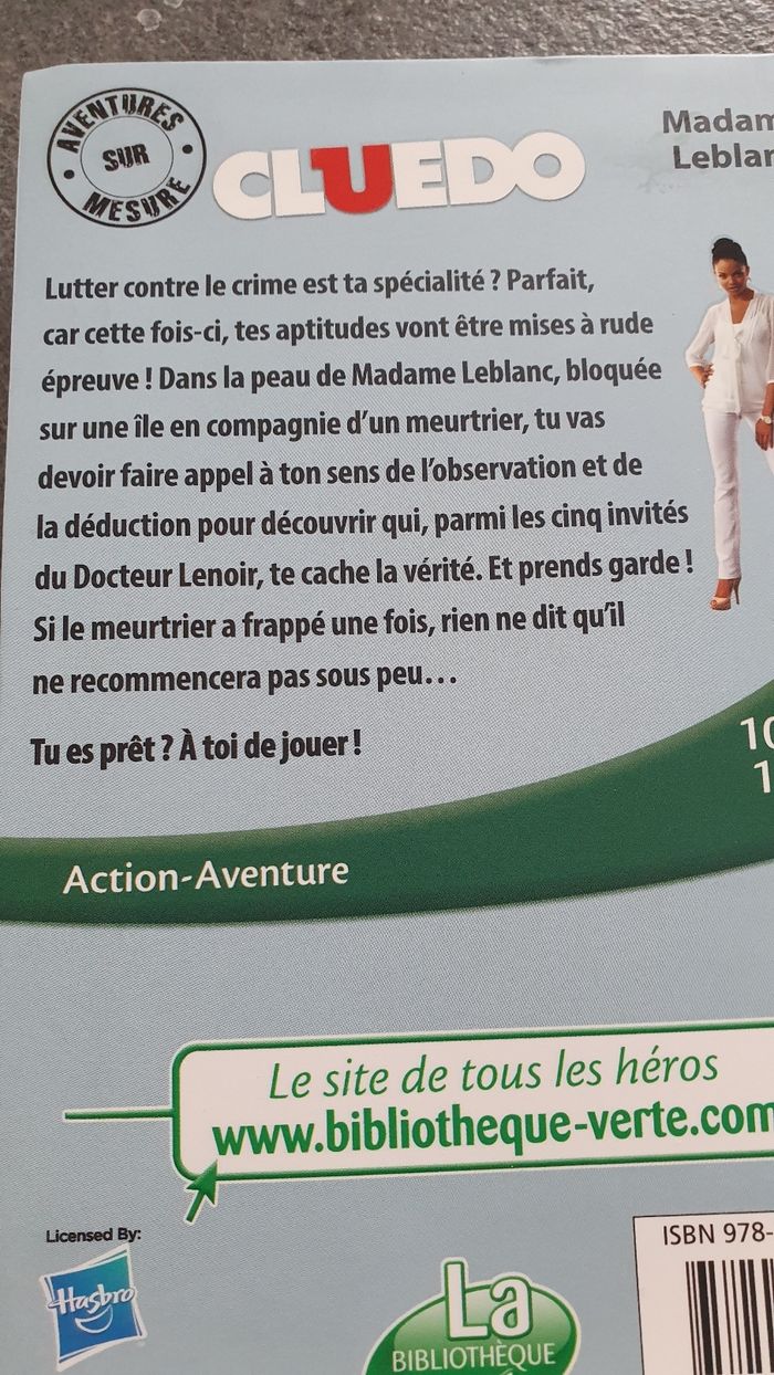 Cluedo : Madame Leblanc - photo numéro 3